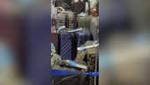 Video shows 'abandoned' suitcases in Manchester Airport baggage hall