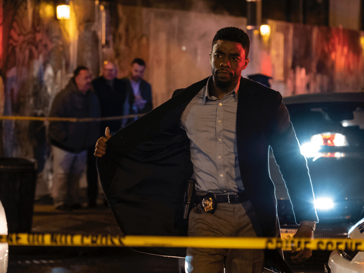 <p>Andre Davis (Chadwick Boseman) is a skilled NYPD detective who also has a reputation for being trigger-happy. After two war vets (Taylor Kitsch and Stephan James) steal a shipment of cocaine from a Mob-run restaurant and kill seven cops in the ensuing shootout, Davis is assigned to the case. His solution? Shut down all 21 river crossings on Manhattan Island in order to corner the suspects. One of the last films Boseman made before his death in 2020, <em>21 Bridges</em> is both a satisfying thriller and an impressive late entry in the actor’s all-too-brief career.</p> <p class="listicle-page__cta-button-shop"><a class="shop-btn" href="https://www.netflix.com/ca/title/81059369">Watch Now</a></p>  <div class="listicle-card"> <p>These <a href="https://www.readersdigest.ca/culture/best-true-crime-movies/"><strong>true crime flicks</strong></a> will chill you to the bone.</p> </div>