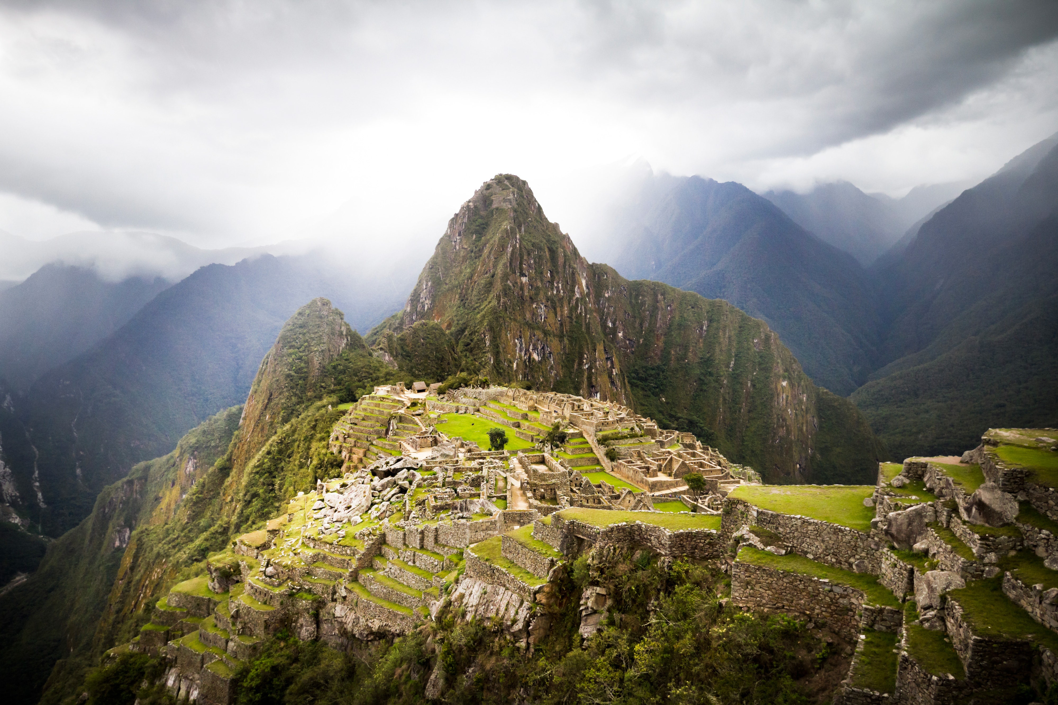 While the intricate stone ruins of Machu Picchu are the work of 15th-century Incans, the site’s <a href="https://www.cntraveler.com/gallery/the-most-beautiful-places-in-peru?mbid=synd_msn_rss&utm_source=msn&utm_medium=syndication">natural setting</a> makes it even more alluring. Perched atop the flattened peak of a mountain, the ancient Wonder of the World benefits from the famous backdrop of Huayna Picchu, lush green surfaces, and a barrier of Andean peaks that, despite the landmark’s fame, makes you feel like you've stumbled upon a secret.