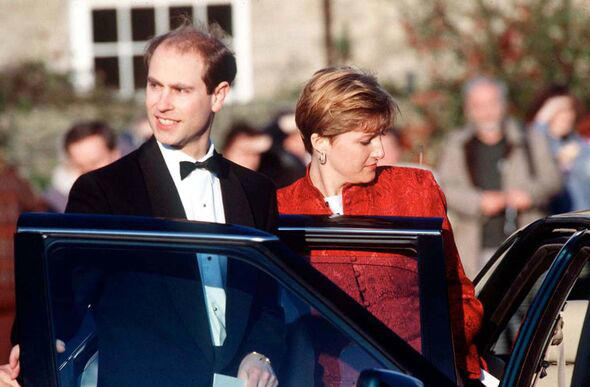 Prince Edward and Sophie Wessex in 1994