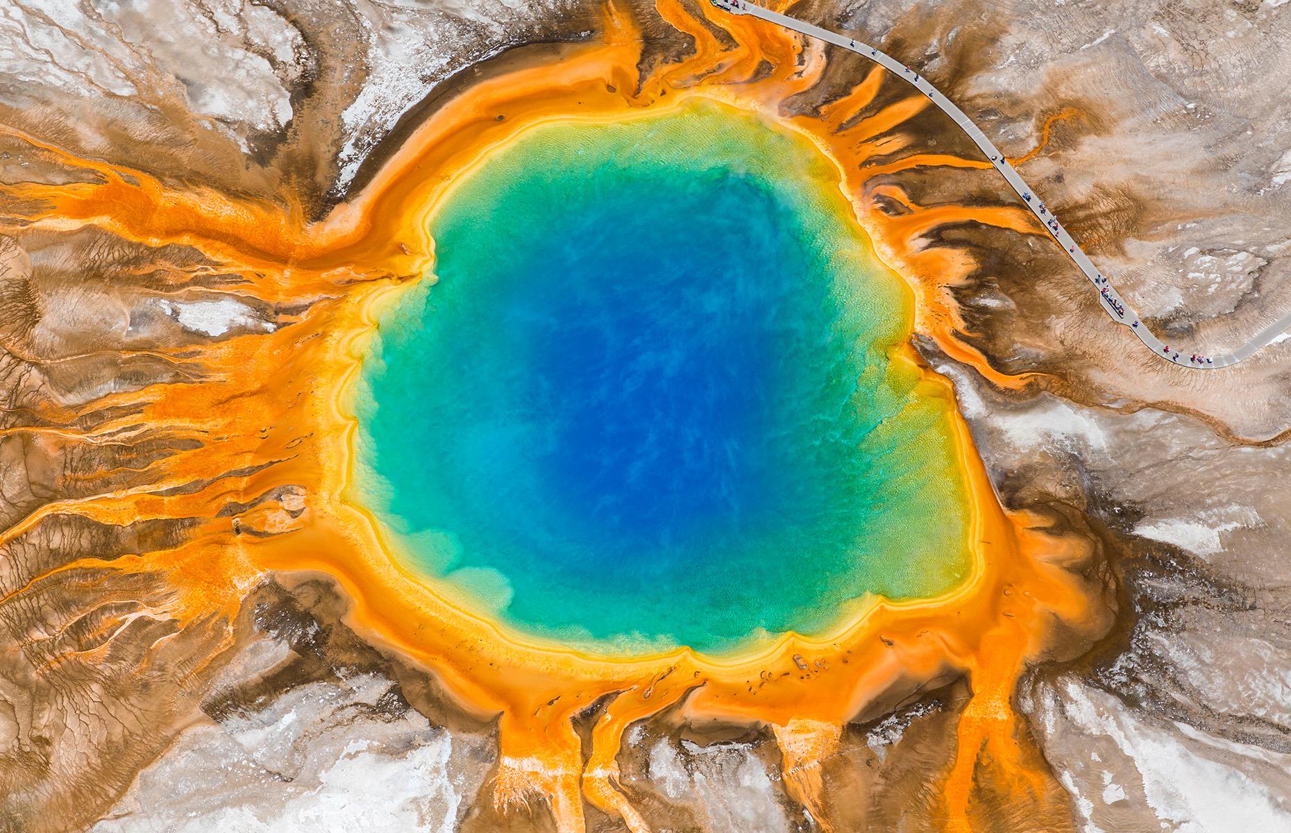 <p>It was in 1872 that <a href="https://www.loveexploring.com/news/76305/of-bison-and-bears-why-yellowstone-reminds-us-of-our-place-on-the-planet">Yellowstone</a> became the USA's first ever national park, set to be preserved for its hydrothermal features and intriguing geological formations. It's the Old Faithful geysir that gets most attention here, its boiling blue waters surrounded by iridescent yellow and orange bacterial deposits, but there's lots more to love. Take a bear watching trip, see the park's bolshy bison population, and stroll along a series of boardwalks that cross over the steaming Norris Geyser Basin. </p>
