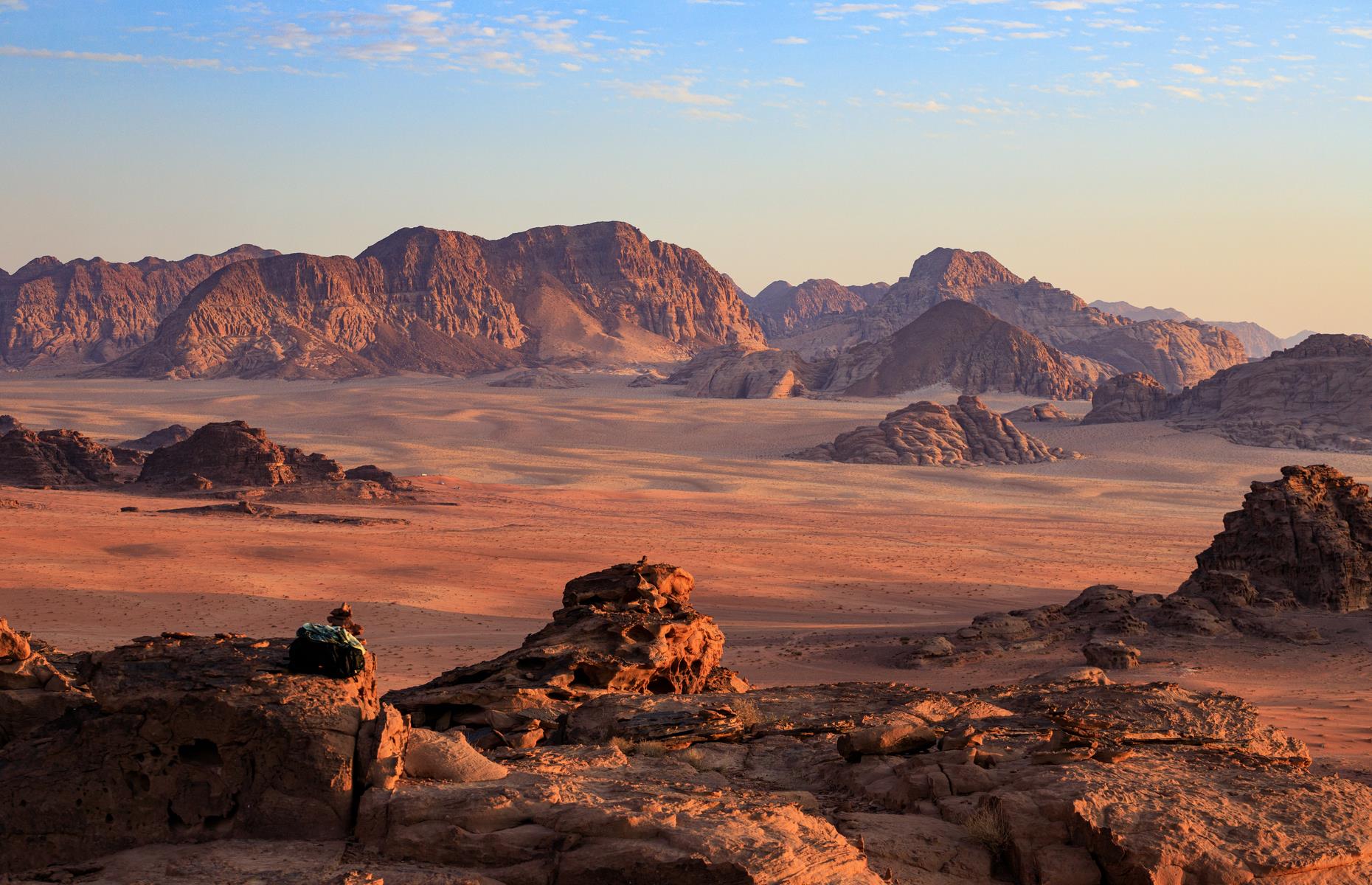 <p>The live-action remake of <em>Aladdin</em> from 2019, starring Mena Massoud and Will Smith, took the cast to the sweeping sand dunes, sandstone mountains and rocky caverns of Wadi Rum. In the south of Jordan on the western edge of the Arabian desert, this protected reserve is the perfect location for the retelling of the Middle Eastern folk tale.</p>
