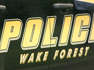 Wake Forest police investigate after man found shot