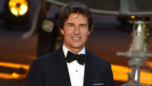 Tom Cruise en la premiere londinense de 'Top Gun: Maverick'