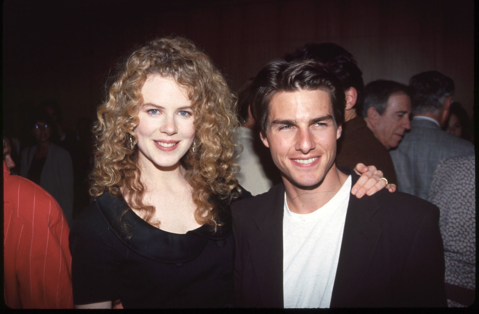 <p>It was 1989’s <em>Days of Thunder</em> that brought Cruise into contact with his second wife, <a href="https://www.imdb.com/name/nm0000173/">Nicole Kidman</a>, just two days after he filed for divorce from Rogers. Cruise went on to tell <a href="https://www.vanityfair.com/hollywood/1995/07/kidman-1995-07"><em>Vanity Fair</em></a> that meeting the Australian starlet was “instant lust.” They tied the knot within a year. </p>