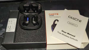 Calcini Wireless Bluetooth IPX8 Waterproof Earbuds