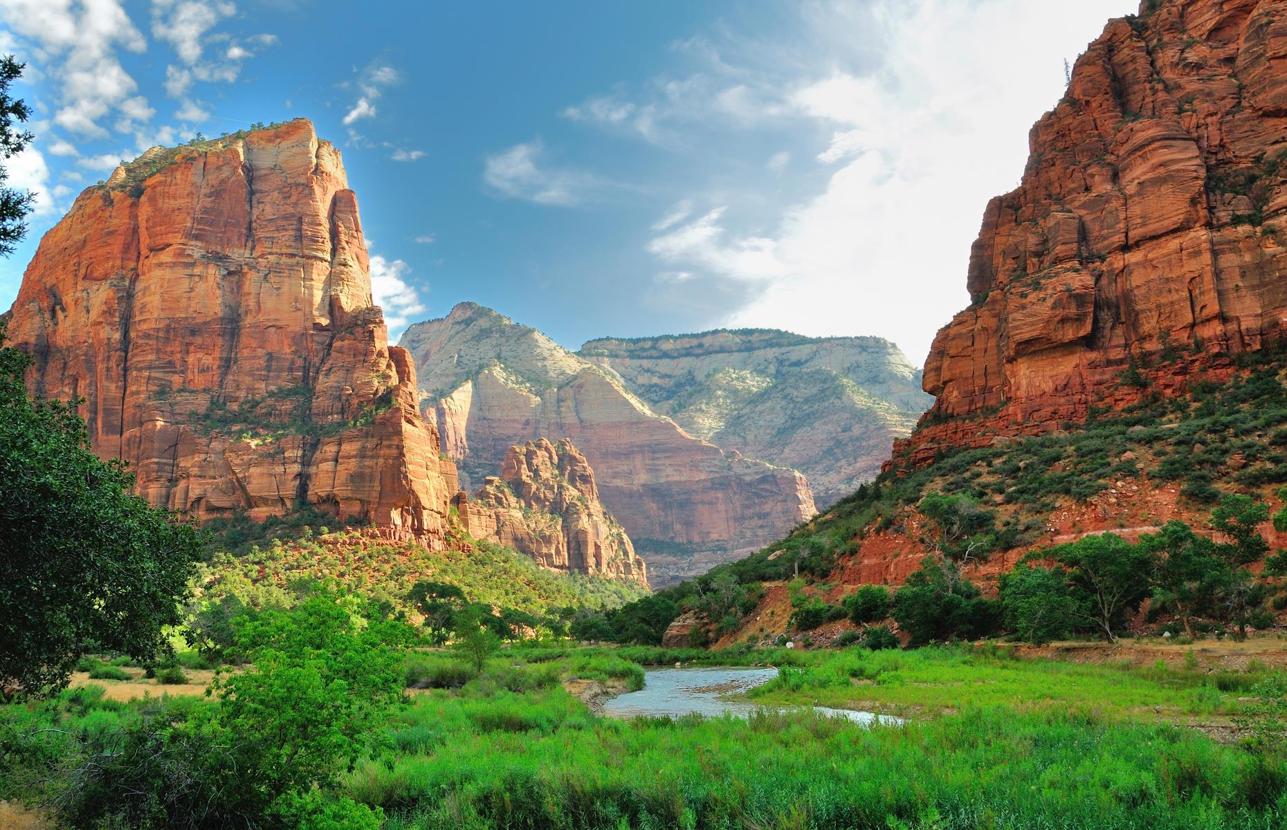 <p>Utah has no shortage of spectacular national parks, but this land of slot canyons and sun-baked sandstone cliffs remains the most mesmerizing. <a href="https://www.nps.gov/zion/index.htm">Zion National Park</a> was established in 1919, though its history stretches back much further – it's thought that humans inhabited this park as early as 6,000 BC. Today, visitors come here to walk, bike, canoe and canyon, with hikes ranging from easy to arduous lacing the popular Zion Canyon area.</p>