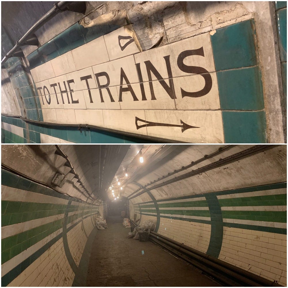 世界初代地下交通网能有多庞大？来看看伦敦废弃地铁站