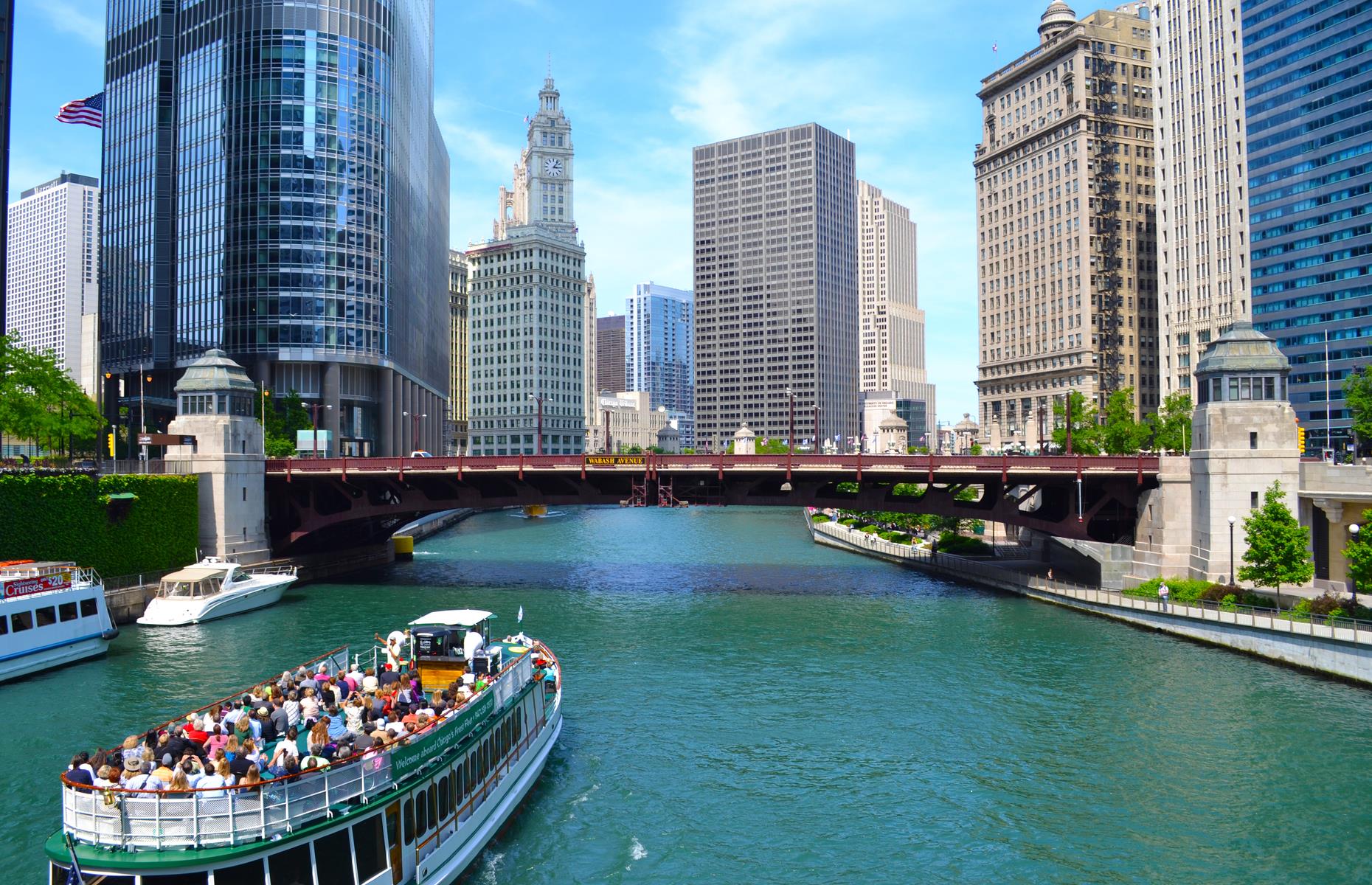 <p>Chicago is famous for deep-dish pizza, the blues and, depending on your age, possibly the 1980 <em>Blues Brothers</em> movie. Above all else (literally), it’s famous for its architecture. Get to know the birthplace of the skyscraper on a city river cruise with the <a href="https://www.architecture.org/tours/detail/chicago-architecture-foundation-center-river-cruise-aboard-chicagos-first-lady/">Chicago Architecture Center</a>. Volunteer docent guides, who know the buildings brick by steel rod, will point out the Willis Tower (the city’s tallest), Art Deco styles like 333 North Michigan and the Spanish Colonial Revival–style Wrigley Building.</p>