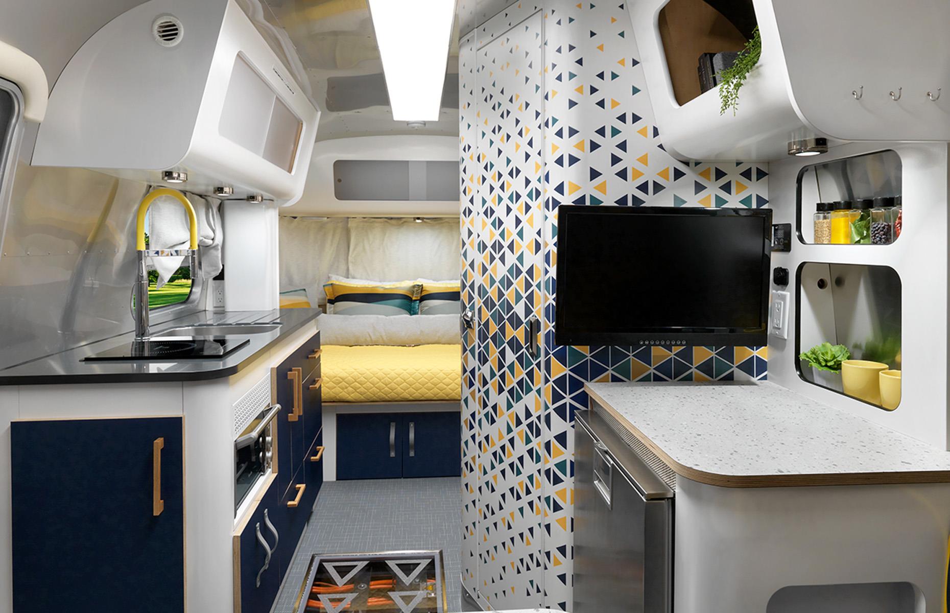 <p>In February 2022, the company <a href="https://www.airstream.com/air-lab/concepts/estream/">announced</a> the research and development of their brand new concept: the eStream, a fully electric and innovative new RV model that's designed to be better for the environment, with cutting-edge technology using a battery-powered drivetrain. It will have a rear-bed and a convertible dining area and the total floor plan is set to be 22 feet long (6.7m). </p>  <p><a href="https://www.loveexploring.com/galleries/97825/common-rv-mistakes-and-how-to-avoid-them?page=1"><strong>Here's how to avoid these common RV mistakes</strong></a></p>