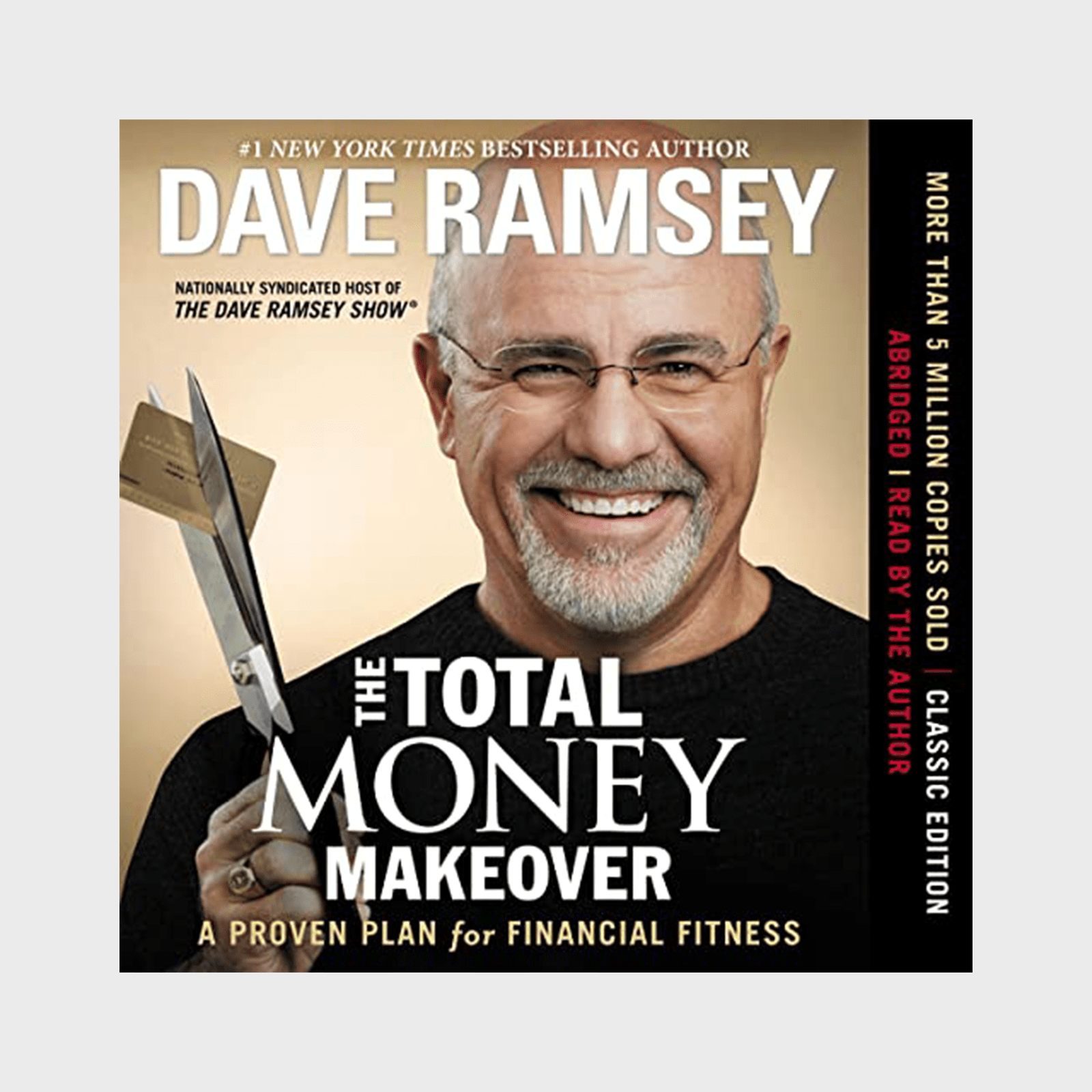 <h3><strong><em>The Total Money Makeover</em> by Dave Ramsey</strong></h3> <p>Ready to stop living paycheck to paycheck? Finance guru Dave Ramsey's <a href="https://www.amazon.com/The-Total-Money-Makeover-audiobook/dp/B0845YKM1P/" rel="noopener noreferrer"><em>Total Money Makeover</em></a> offers simple yet effective strategies, also known as the baby steps, that will allow you to take control of your finances and ultimately achieve financial freedom. Could it be one of the <a href="https://www.rd.com/list/self-made-millionaires-favorite-books/" rel="noopener noreferrer">books that make you rich</a>? Maybe!</p> <p class="listicle-page__cta-button-shop"><a class="shop-btn" href="https://www.amazon.com/The-Total-Money-Makeover-audiobook/dp/B0845YKM1P/">Shop Now</a></p>