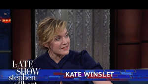 'Wonder Wheel' star Kate Winslet appeases Stephen's dissatisfaction with the ending to 'Titanic' by creating a new ending with Stephen playing Jack.

Subscribe To "The Late Show" Channel HERE: http://bit.ly/ColbertYouTube
For more content from "The Late Show with Stephen Colbert", click HERE: http://bit.ly/1AKISnR
Watch full episodes of "The Late Show" HERE: http://bit.ly/1Puei40
Like "The Late Show" on Facebook HERE: http://on.fb.me/1df139Y
Follow "The Late Show" on Twitter HERE: http://bit.ly/1dMzZzG
Follow "The Late Show" on Google+ HERE: http://bit.ly/1JlGgzw
Follow "The Late Show" on Instagram HERE: http://bit.ly/29wfREj
Follow "The Late Show" on Tumblr HERE: http://bit.ly/29DVvtR

Watch The Late Show with Stephen Colbert weeknights at 11:35 PM ET/10:35 PM CT. Only on CBS.

Get the CBS app for iPhone & iPad! Click HERE: http://bit.ly/12rLxge

Get new episodes of shows you love across devices the next day, stream live TV, and watch full seasons of CBS fan favorites anytime, anywhere with CBS All Access. Try it free! http://bit.ly/1OQA29B

---
The Late Show with Stephen Colbert is the premier late night talk show on CBS, airing at 11:35pm EST, streaming online via CBS All Access, and delivered to the International Space Station on a USB drive taped to a weather balloon. Every night, viewers can expect: Comedy, humor, funny moments, witty interviews, celebrities, famous people, movie stars, bits, humorous celebrities doing bits, funny celebs, big group photos of every star from Hollywood, even the reclusive ones, plus also jokes.