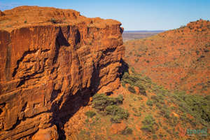 Kings Canyon RIm walk in the Northern Territory - one of the best short walks in Australia