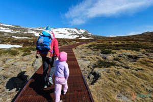 One of the best short walks in Australia - Mount Kosziusko National Park 