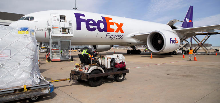 FedEx reports strong fourth-quarter earnings, with revenue increases across the company