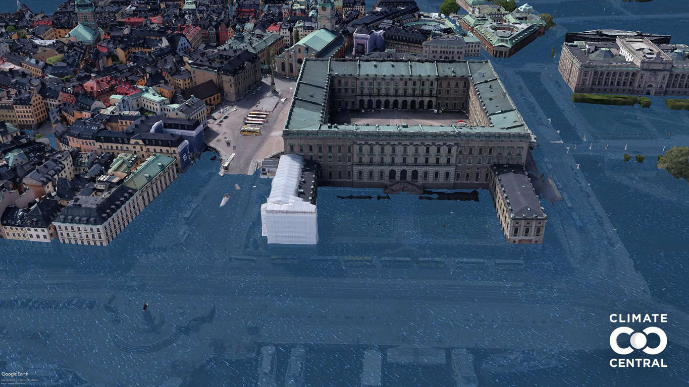 Slide 44 de 46:    O Palácio Real de Estocolmo é a residência oficial dos monarcas da Suécia e está localizado no norte de sua capital.      Foto: Clima Central  