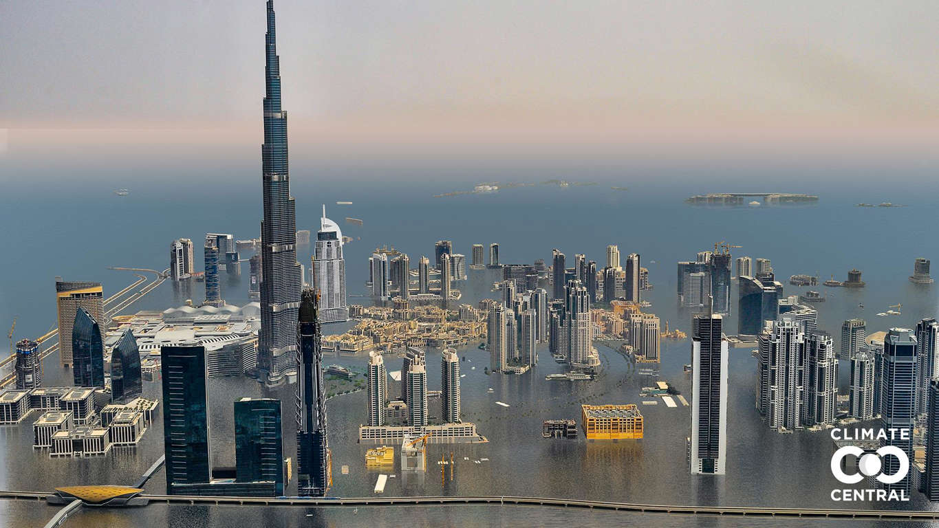 Slide 7 de 46: Burj Khalifa, a torre mais alta do mundo e símbolo de Dubai. Foto: Clima Central