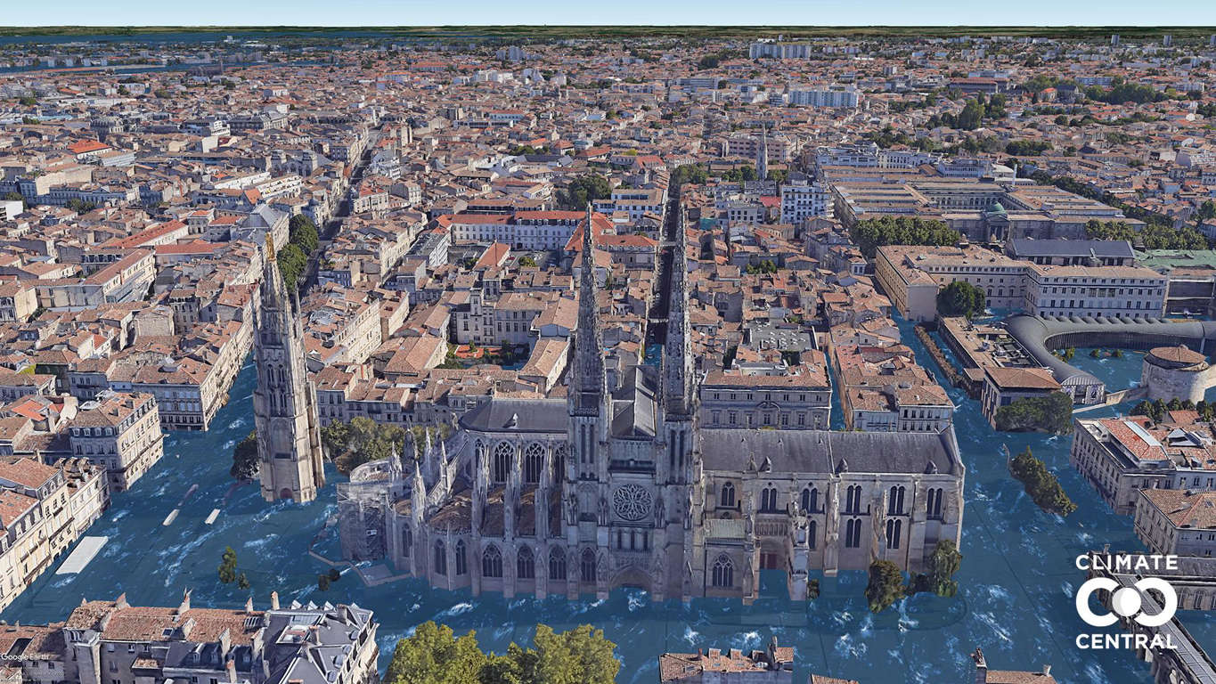 Slide 12 de 46: Catedral de Saint-André em Bordéus, a mais imponente da cidade. Foto: Clima Central