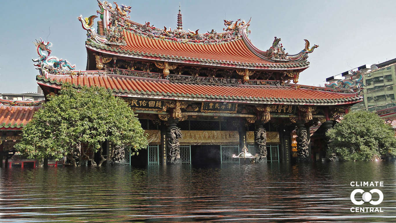 Slide 22 de 46: O Templo de Longshan é um famoso templo budista localizado na capital de Taiwan. Foto: Clima Central