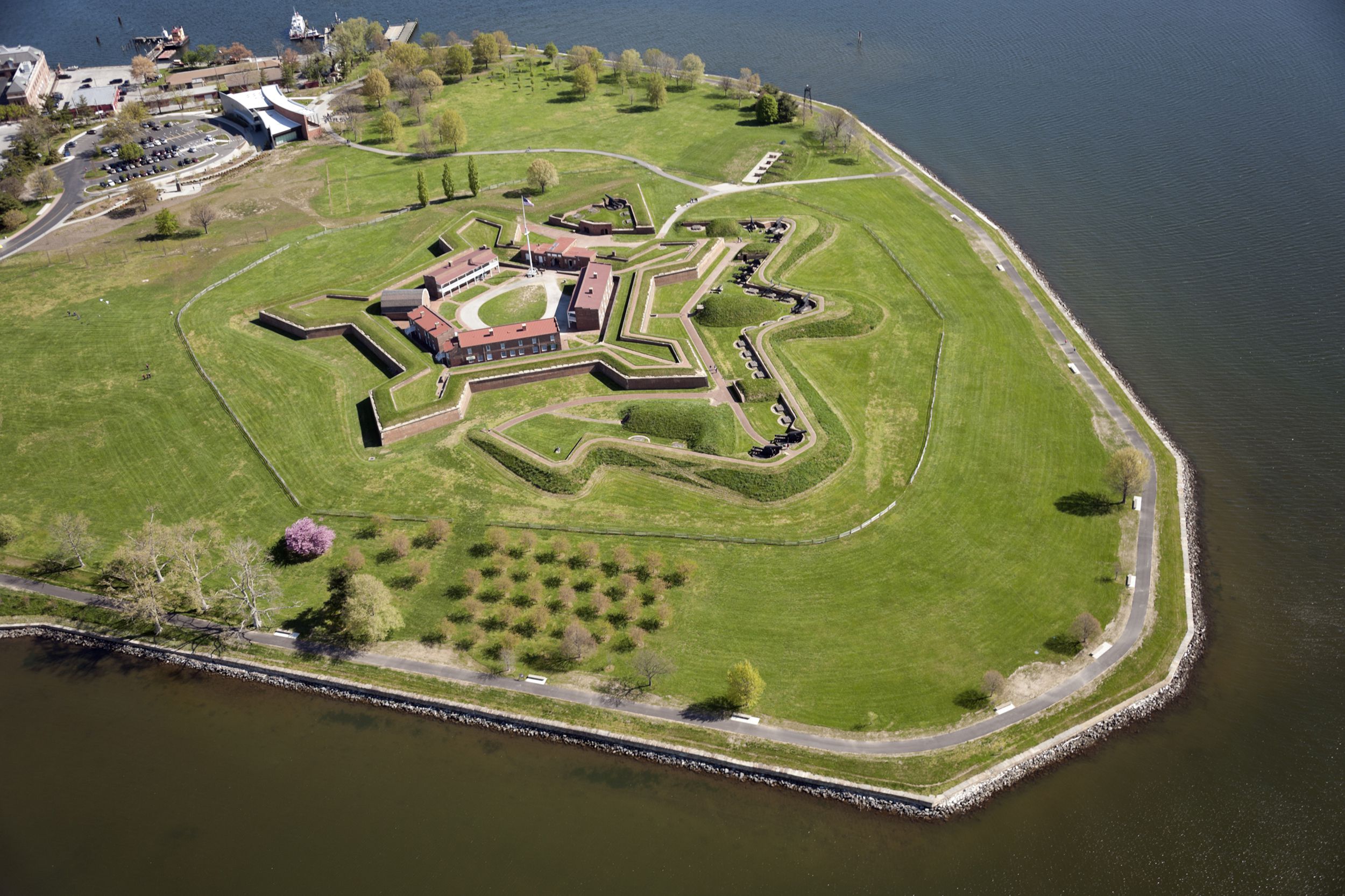 <p>If <a href="https://blog.cheapism.com/best-things-do-baltimore/">you're stopping in Baltimore</a>, don't miss the chance to visit <a href="https://www.nps.gov/fomc/index.htm">Fort McHenry</a>. The inspiration behind "The Star-Spangled Banner," the fort is accessible by public transportation. Entrance is $15 for those 16 or older, and there are free daily ranger talks throughout the day.</p>