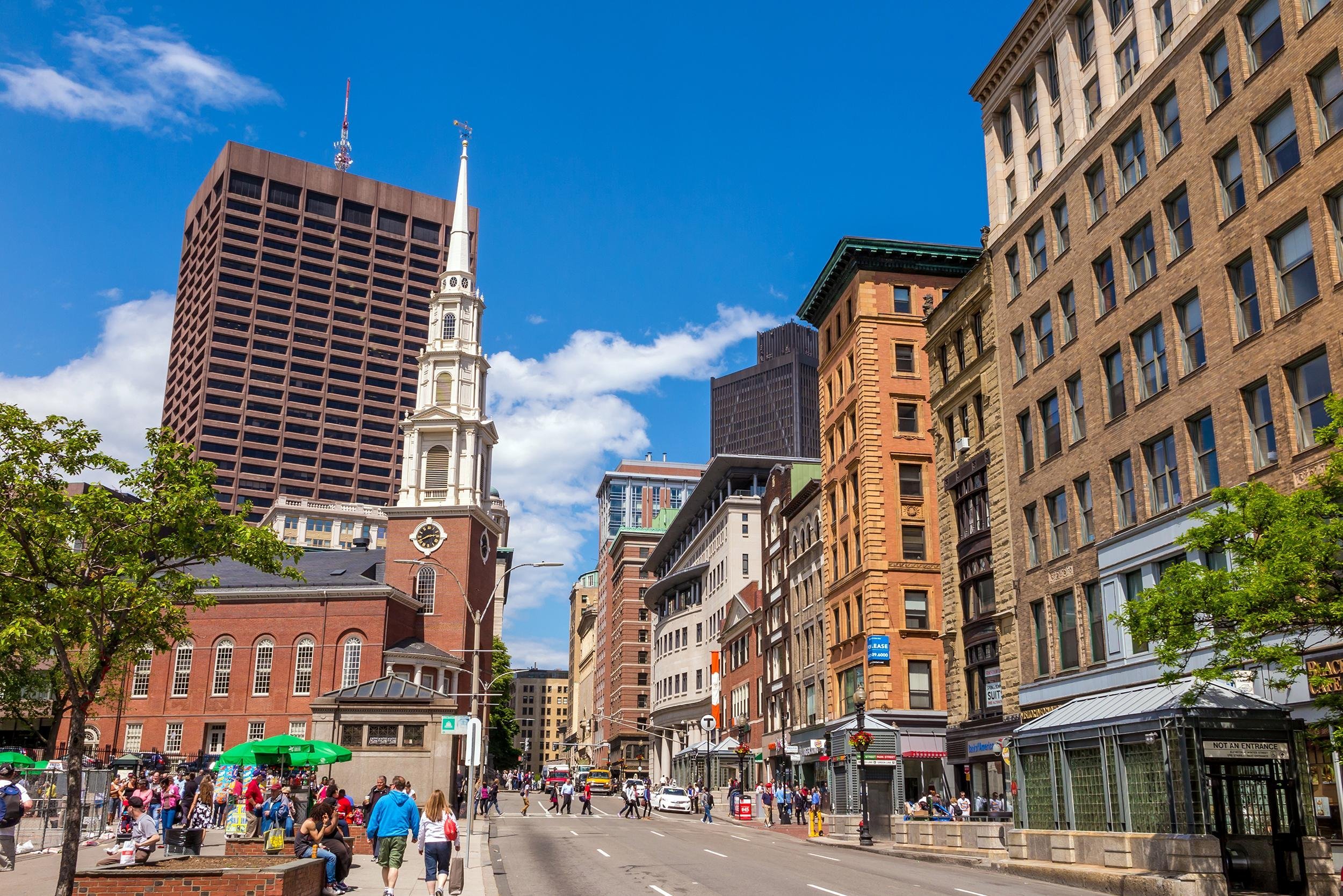 <p>Take a history-filled adventure and walking tour of Boston along the 2.5-mile <a href="https://www.thefreedomtrail.org/book-tour/public-tours.shtml">Freedom Trail</a>, which winds through the city's neighborhoods, with stops at more than 16 sites; many are free to enter. Purchased online, guided tours cost $8 for children, $16 for adults, and $14 for seniors or students, but you can enjoy a free self-guided tour by reading information at each site and using the official Freedom Trail Foundation app.</p><p><b>Related:</b> <a href="https://blog.cheapism.com/best-road-trips-america/">30 Beautiful Road Trips That Celebrate American History</a></p>