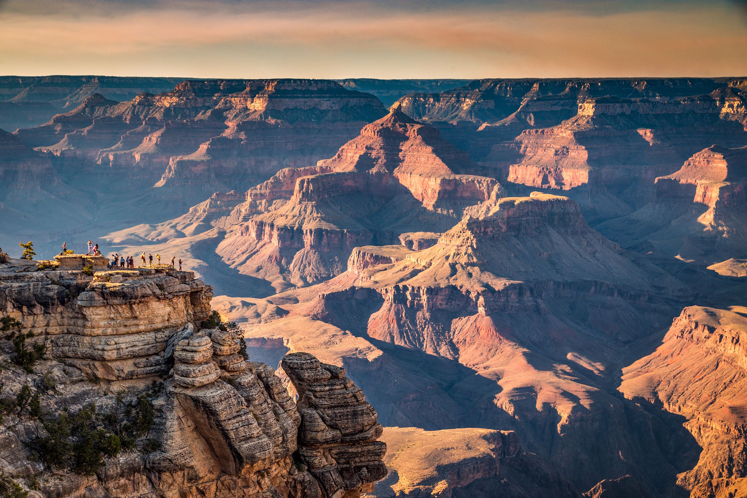 <p>The <a href="https://www.nps.gov/grca/index.htm">Grand Canyon</a> is a destination for travelers from around the world, and it's worth fighting the summertime crowds in the South Rim area. The visit can be as inexpensive as you make it; camping and grocery stores are friends to anyone on a budget. Take the time for a short hike, along the South Kaibab Trail to Cedar Ridge (1.5 miles) or Skeleton Point (3 miles), for example, and enjoy stunning views of the canyon from a different perspective.</p><p><b>Related:</b> <a href="https://blog.cheapism.com/cheap-national-park-vacations/">19 Money-Saving Tips for Visiting National Parks</a></p>