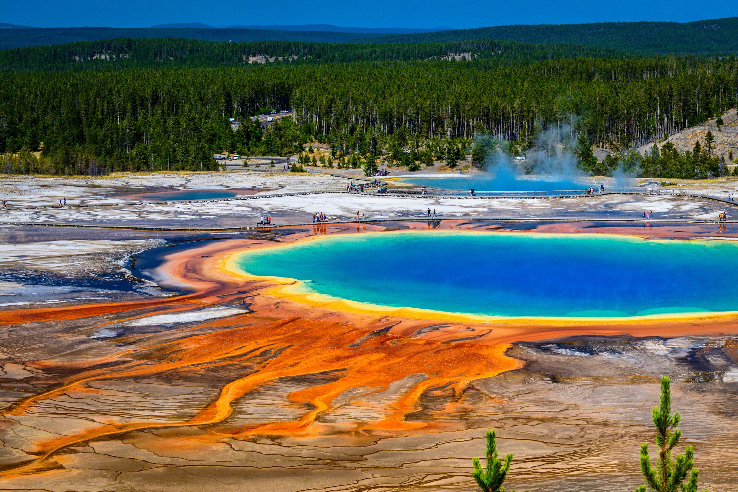 <p>A visit to Yellowstone shoots to the top of many bucket lists despite the $35 vehicle entrance fee, which is good for seven days. Even if you can't find a vacant campsite or cabin within the park, you can lodge nearby and spend all day sighing at the bounteous natural wonders.</p><p><b>Related:</b> <a href="https://blog.cheapism.com/yellowstone-trivia/">25 Things You Didn't Know About America's Oldest National Park</a></p>