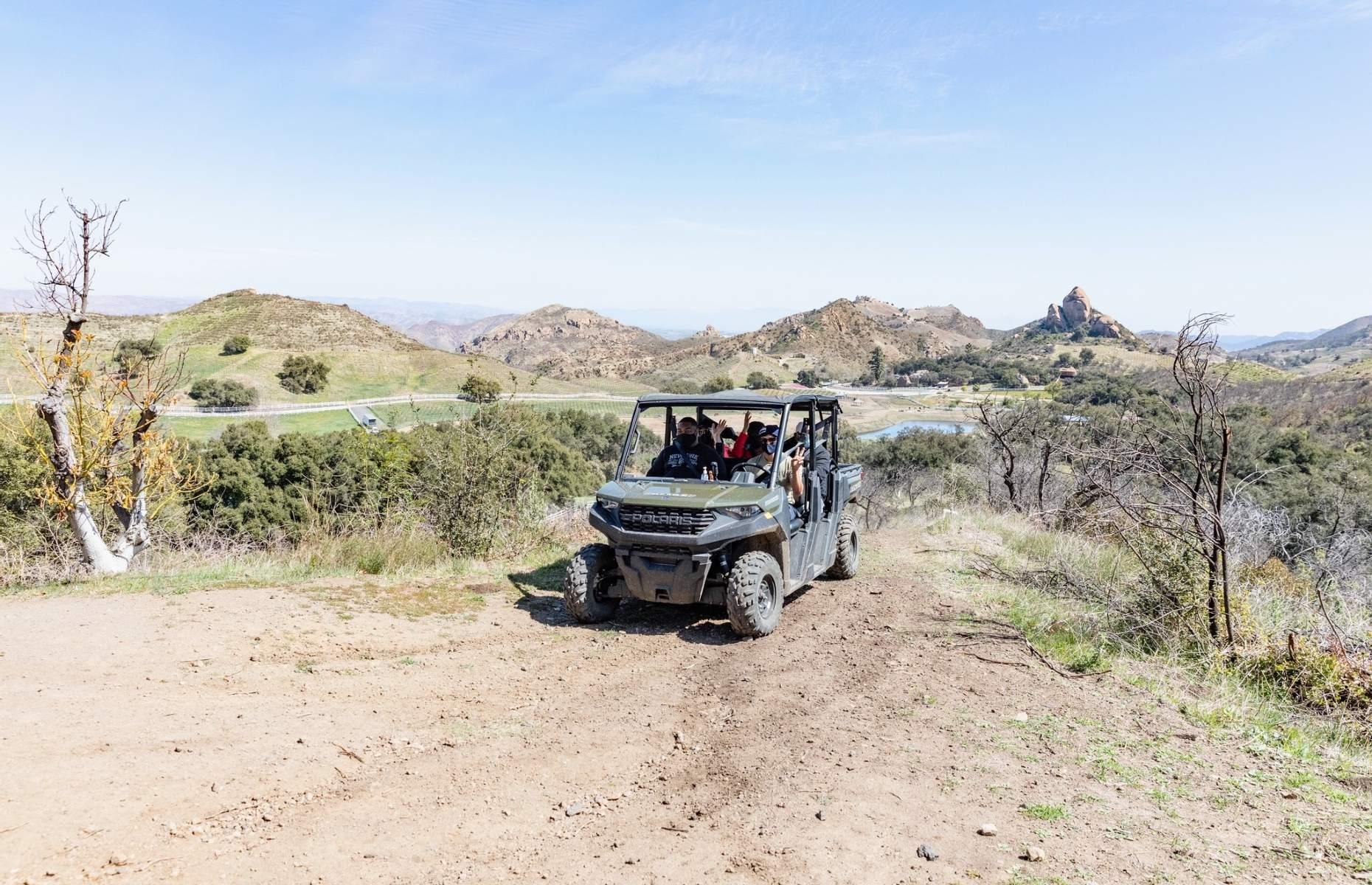 <p>If you like your wine with a side of adventure, check out <a href="https://www.malibuwinehikes.com/">Malibu Wine Hikes</a>’ 4x4 tours, which allow you to explore California’s stunning Malibu Wine Country in style. That’s right: you get to board a 4x4 off-road vehicle, journeying through the 1,100-acre Saddlerock Ranch and stopping along the way to sample locally-grown blends. Or if you’d like something a little less off-road, try their VW Wine Bus Tour, where you’ll be guided around in a gloriously nostalgic vintage VW bus, stopping at locations in Saddlerock Ranch as well as Malibu Canyon.</p>