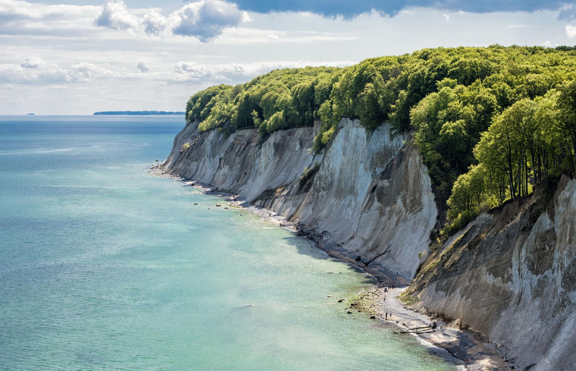 <p>Located on the rocky Jasmund peninsula on the island of Rügen, this park is best known for its dramatic white chalk cliffs, known as the Königsstuhl or “King’s Chair.” While the cliffs get all the attention, it’s also worth seeing <a href="https://www.germany.travel/en/nature-outdoor-activities/jasmund-national-park.html">Jasmund’s</a> bountiful flora and fauna, specifically the ancient beech forests, different varieties of birds and protected orchids that bloom in meadows throughout the park. The area attracts many hikers, who can explore serene forest trails or take a coastal route for some breathtaking views.</p>