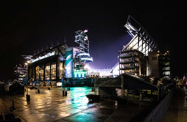 Philadelphia - Lincoln Financial Field (primary tenants: Philadelphia Eagles, NFL; Temple Owls, college football)