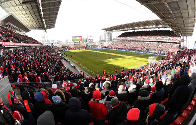 Toronto, Ontario - BMO Field (primary tenants: Toronto FC, MLS; Toronto Argonauts, CFL)