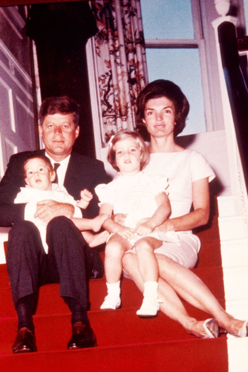 <p>                     Jackie gave birth to two kids who died very young. "In 1956, Jackie gave birth to a stillborn girl whom the couple intended to name Arabella, and on August 7, 1963, Patrick Bouvier Kennedy was born five-and-a-half weeks early. The baby weighed under five pounds and died two days later from a pulmonary disease."                   </p>