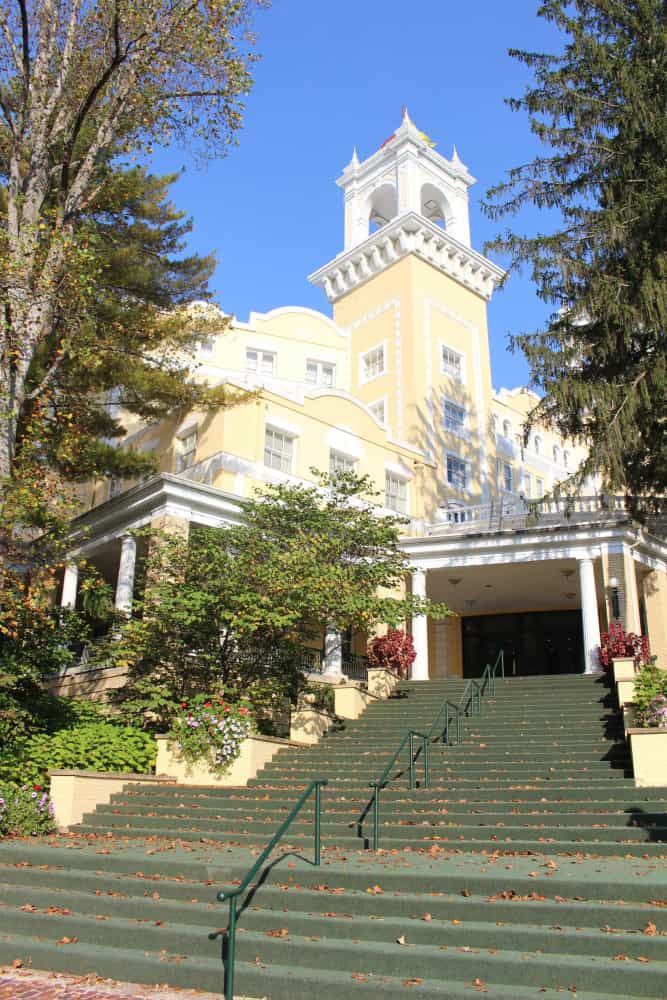 <p>The French Lick Springs Hotel in French Lick, Indiana, was originally a health resort. The hotel is said to be haunted by its previous owner, Thomas Taggart, and a bellhop who many guests claimed to have seen. </p>