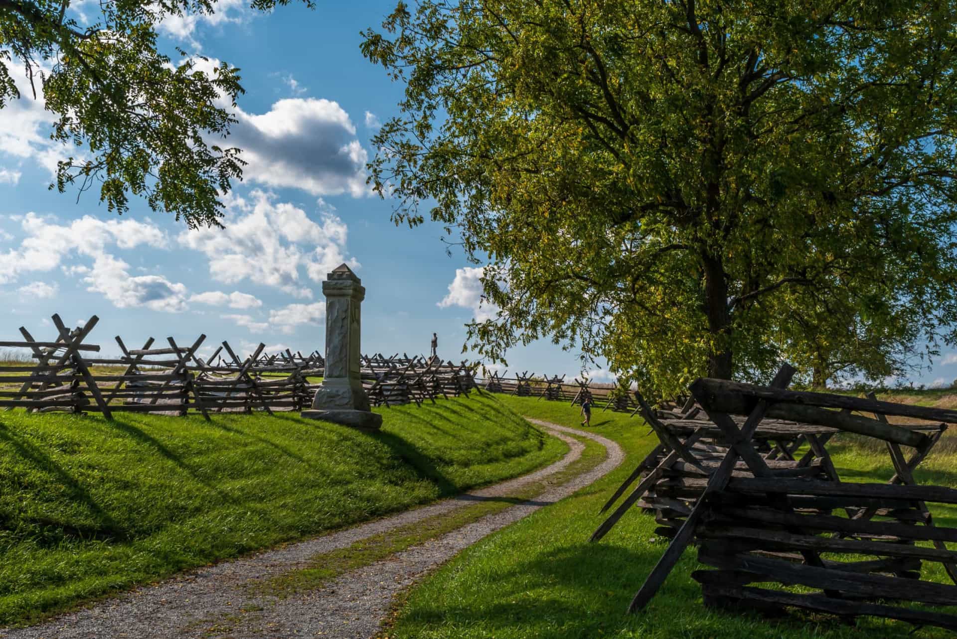<p>The 1862 Battle of Antietam took place on a creek near Sharpsburg, Maryland. Over 23,000 men were killed or wounded. The road where the numerous bodies are laid is today known as Bloody Lane, and it's the state's most haunted location.</p>