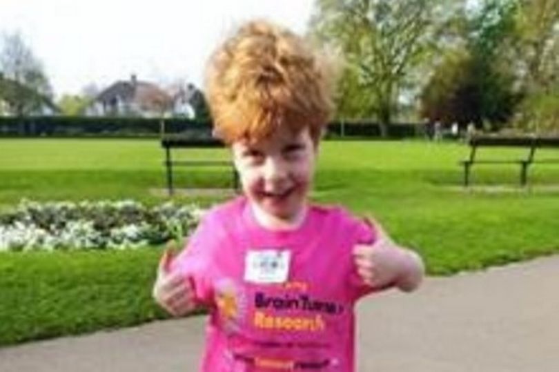 five-year-old darlington boy runs 10k in memory of his best friend who died from rare brain tumour