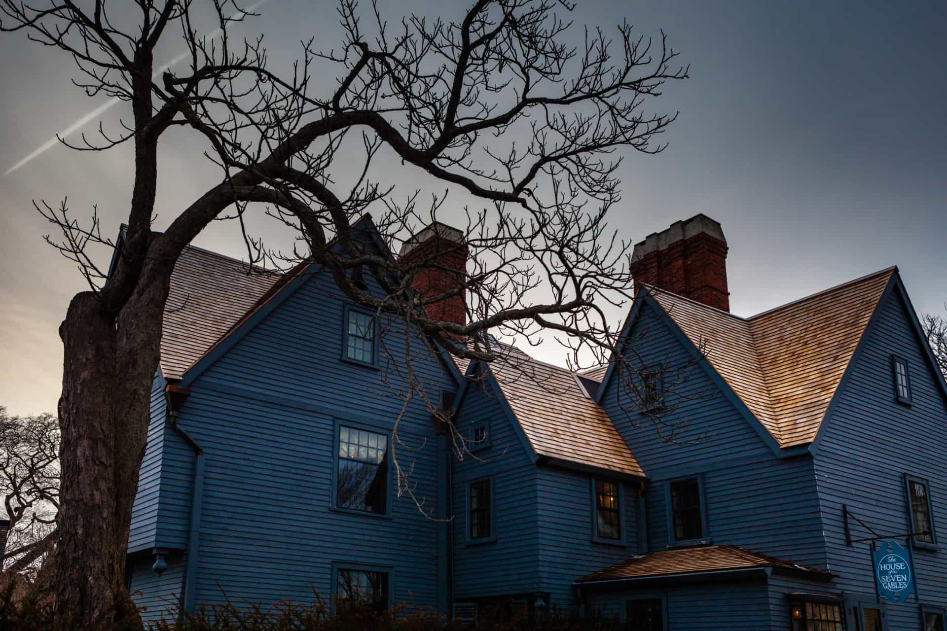 <p>The Turner-Ingersoll Mansion in Salem takes the top spot when it comes to haunted locations in the state. Also known as 'The House of the Seven Gables,' thanks to Nathaniel Hawthorne's novel, the house is said to have been cursed by those executed in the witch trials.</p>