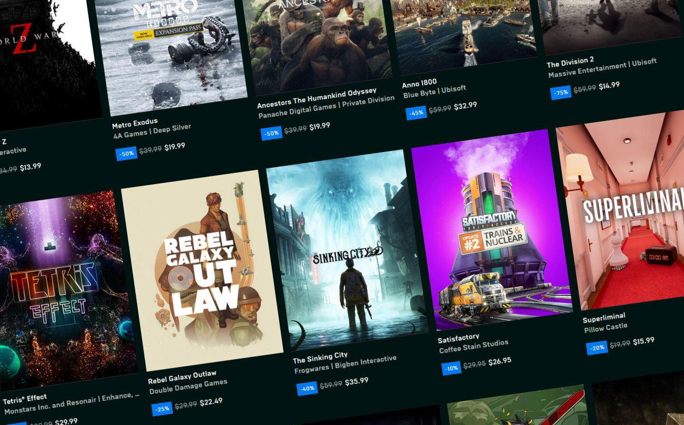 What's free on the Epic Games Store right now?