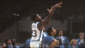 Michael Jordan's game-winner vs. Georgetown (1982) | FINAL MINUTE