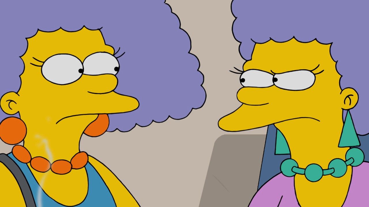 1. Marge Simpson's sisters Patty and Selma - wide 9