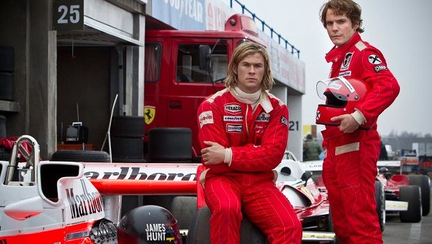 <p>                      You don't need to be a Formula One fan enjoy Ron Howard's cinematic thrill ride. Chris Hemsworth gets behind the wheel as renowned racing car driver and infamous Lothario, James Hunt, whose fast-paced lifestyle was almost more famous than his career. The film dives into Hunt's turbulent relationship with competitor Niki Lauda (Daniel Brhl), who became severely disfigured after a racing accident almost killed him. A far superior version of Fast and Furious.                   </p>