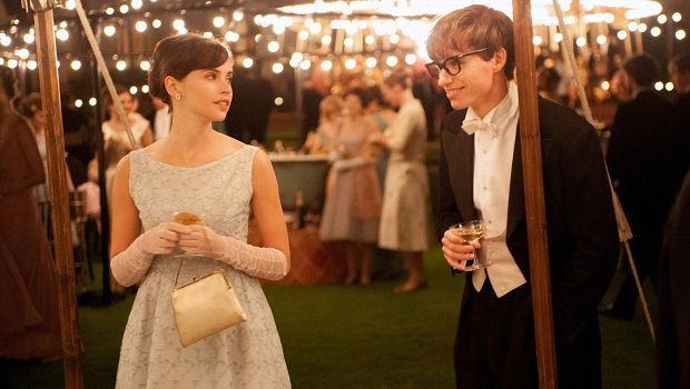 <p>                     The Theory of Everything tells the tale of a clever young man who falls in love and then finds out he has motor neuron disease. James Marsh's film captures the heart-breaking moments Stephen Hawkins' body gives up on him, while his mind remains sharp, with stunning skill leaving audiences around the world in awe. Eddie Redmayne's impressive performance, both physically and emotionally, helped him win the Best Actor Oscar over his more experienced peers in this beautiful biopic.                   </p>