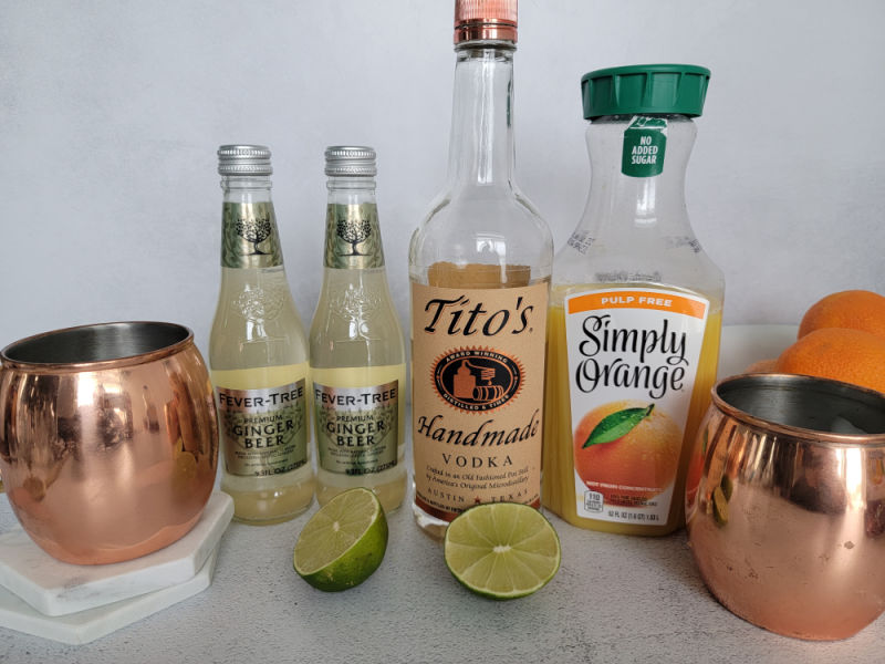 Easy Orange Moscow Mule Recipe