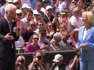 Wimbledon: Sue Barker thanks fans as McEnroe leads tribute