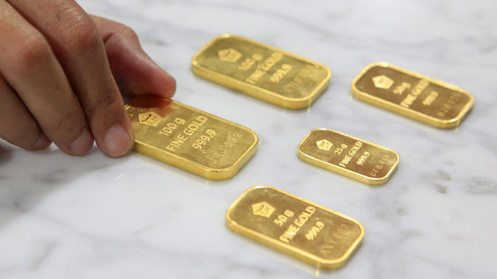 harga emas antam turun rp 2.000, kini dibanderol rp 1.363.000 per gram