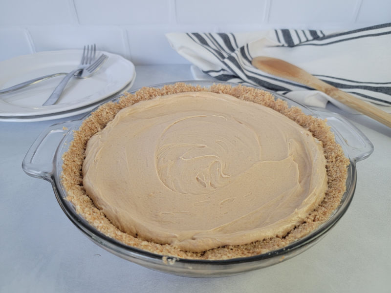 Easy No Bake Peanut Butter Pie Recipe