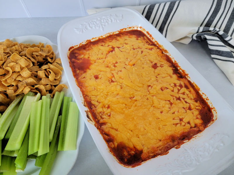 Easy Franks Buffalo Chicken Dip Recipe