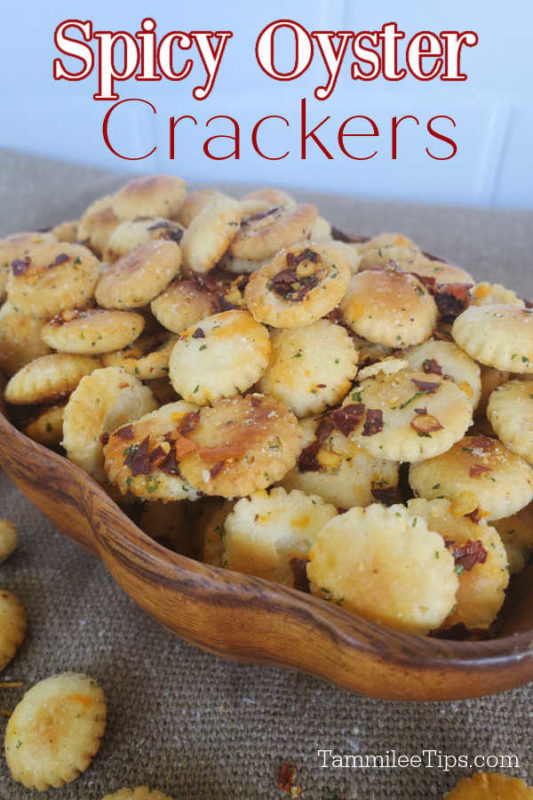 Spicy Oyster Crackers Recipe