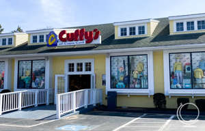 The exterior of Cuffy's gift shop