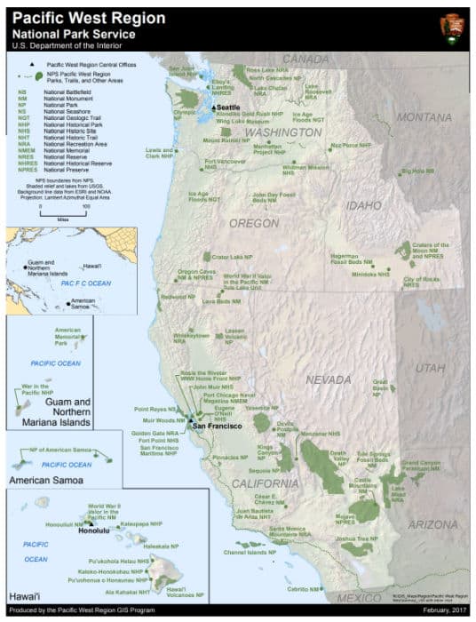 Complete Guide To The West Coast National Parks AAZPLmA.img