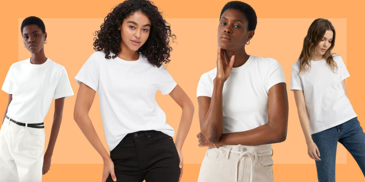 How to wear a staple white T-shirt four ways